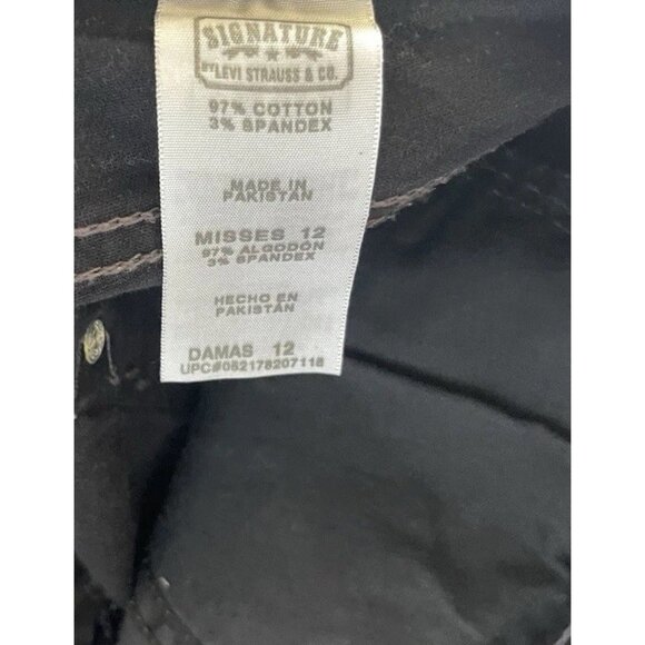 Vintage Levi’s 550 Shorts Women’s Size 12 Blue Denim Relaxed Fit - Picture 12 of 14